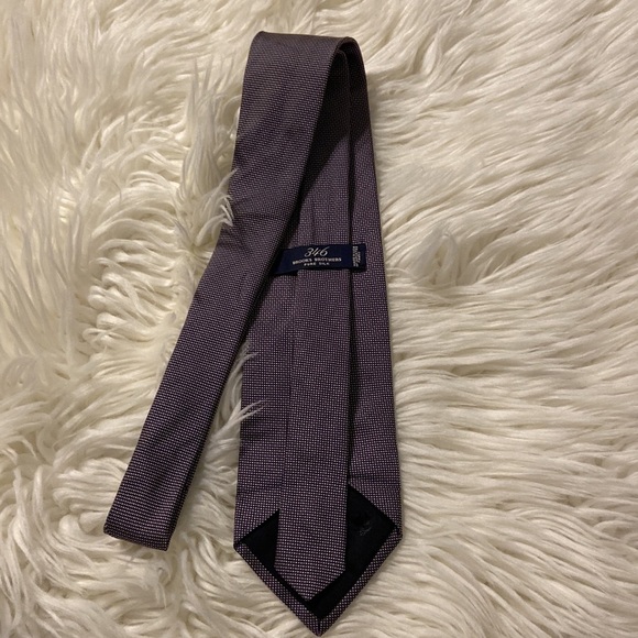 346 Books Brothers Pure Silk Tie beautiful no rips or smell perfect - Picture 4 of 9